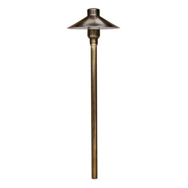 Dabmar Lighting Dabmar Lighting LV75-ABS Brass Path; Walkway and Area Light; Antique Brass LV75-ABS